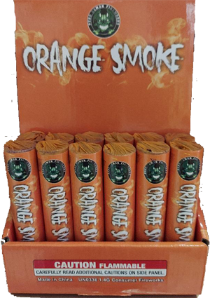 ORANGE SMOKE (2 per pack)